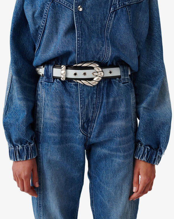 EMBELLA DENIM BELT
